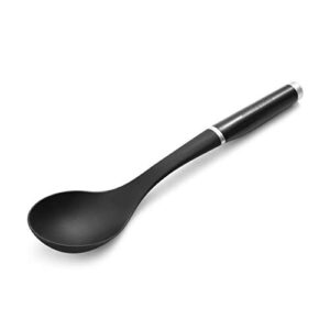 kitchenaid classic basting spoon, one size, black