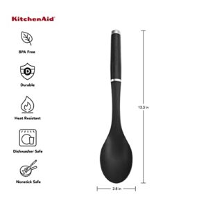 KitchenAid Classic Basting Spoon, One Size, Black