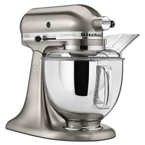 KitchenAid KSM152PSNK 5-Qt. Custom Metallic Series with Pouring Shield - Brushed Nickel