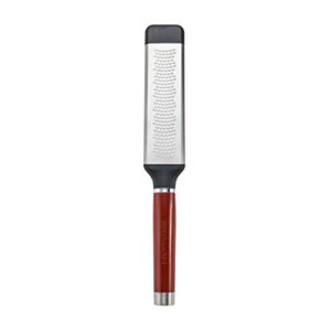 KitchenAid Gourmet Etched Fine Grater, One Size, Red