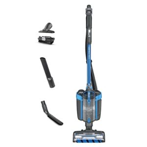 shark vertex pro powered lift-away cordless vacuum with iq display, duoclean powerfins, includes crevice tool, pet multi-tool & anti-allergen dusting brush, 60min runtime, electric blue