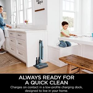 Shark WS632BLBRN WANDVAC System Ultra-Lightweight Powerful Cordless Stick Vacuum with Boost Mode, Charging Dock, Blue