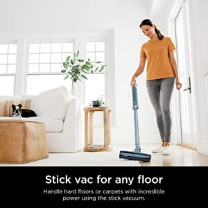 Shark WS642BL WANDVAC System Pet Ultra-Lightweight Powerful Cordless Stick Vacuum with Charging Dock, Blue, 0.013 Qt. Capacity