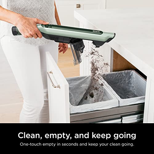 Shark WS642GN WANDVAC System Pet Ultra-Lightweight Powerful Cordless Stick Vacuum with Charging Dock, Green, 0.013 Qt. Capacity