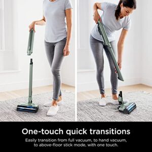 Shark WS642GN WANDVAC System Pet Ultra-Lightweight Powerful Cordless Stick Vacuum with Charging Dock, Green, 0.013 Qt. Capacity