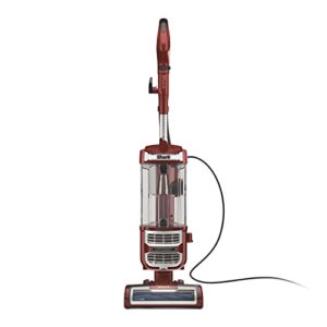 shark zd402 rotator lift-away upright vacuum with powerfins, self-cleaning brushroll, hepa filtration, swivel steering, precision duster, crevice tool & upholstery tool, perfect for pets, paprika