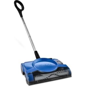 shark rechargeable floor and carpet sweeper, 10in cleaning path with quiet operation v2700z (renewed)
