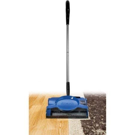 Shark Rechargeable Floor and Carpet Sweeper, 10in cleaning path with Quiet operation V2700Z (Renewed)