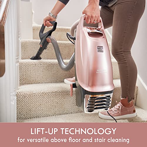 Kenmore BU4050 Intuition Bagged Upright Vacuum, liftup Cleaner with Hair Eliminator brushroll, pet Handi-Mate for Carpet, Hard Floor, Rose Gold