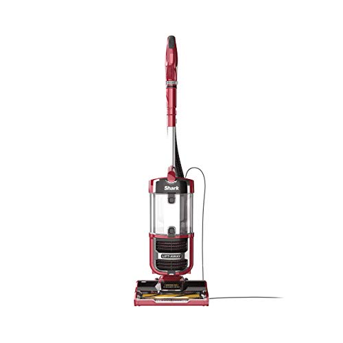 Shark Navigator Upright Vacuum with Lift-Away, Zero-M Anti-Hair Wrap Technology, Anti-Allergen + HEPA Filter and Swivel Steering (ZU561), Red Peony (Renewed)