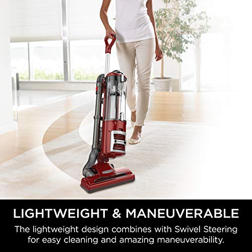 Shark NV60 Navigator Professional Upright Vacuum, RED (Renewed) (Shark NV60 Navigator-RED)