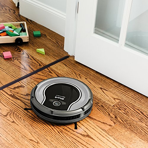 Shark ION Robot Dual-Action Robot Vacuum Cleaner with 1-Hour Plus of Cleaning Time, Smart Sensor Navigation and Remote Control (RV720)