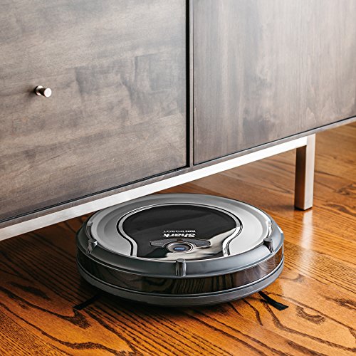 Shark ION Robot Dual-Action Robot Vacuum Cleaner with 1-Hour Plus of Cleaning Time, Smart Sensor Navigation and Remote Control (RV720)
