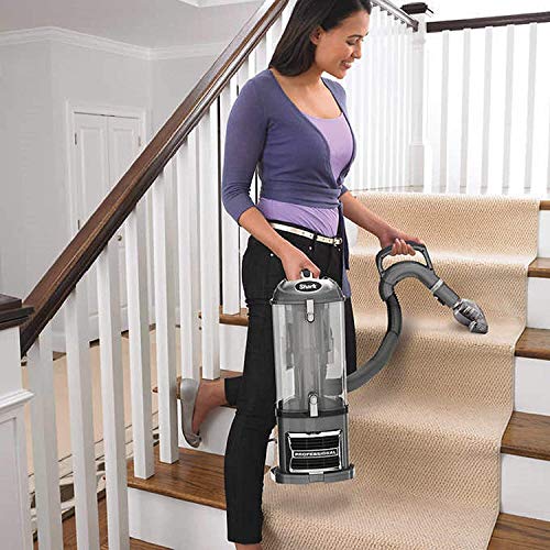 Shark NV358 Navigator Lift Away Professional Upright Vacuum, Silver (Renewed)