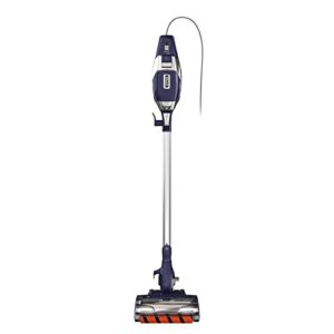 shark rocket duoclean corded stick vacuum with self-cleaning brushroll uv480 (renewed), purple