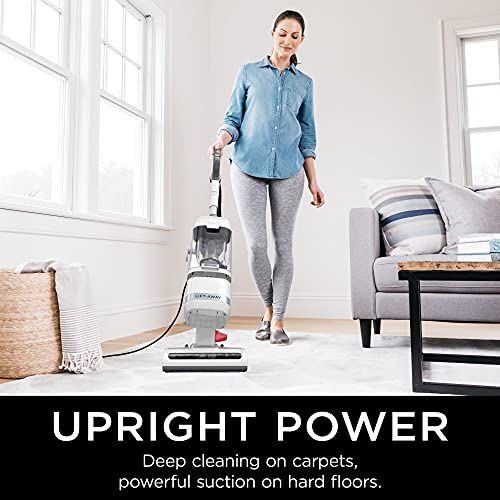 Shark LA300 Navigator Lift-Away ADV Corded Upright Vacuum, White (Renewed)