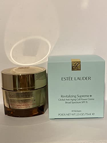 Estee Lauder Revitalizing Supreme + Global Anti-Aging Cell Power Creme SPF 15 2.5oz / 75ml