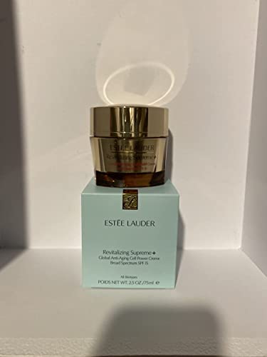 Estee Lauder Revitalizing Supreme + Global Anti-Aging Cell Power Creme SPF 15 2.5oz / 75ml