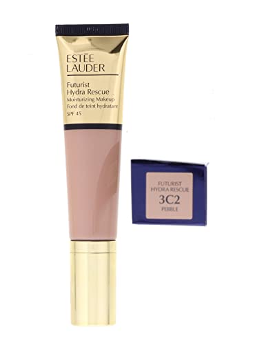 Estée Lauder Futurist Hydra Rescue Moisturizing Makeup SPF 45 Pebble 3C2