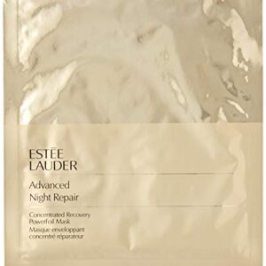 Estee Lauder Advanced Night Repair Concentrated Recovery Power Foil Mask, 4 Count, clear