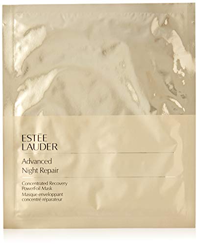 Estee Lauder Advanced Night Repair Concentrated Recovery Power Foil Mask, 4 Count, clear