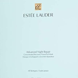 Estee Lauder Advanced Night Repair Concentrated Recovery Power Foil Mask, 4 Count, clear