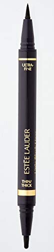 Este Lauder Little Black Liner Thick Thin Ultra Fine #01 Onyx, 0.03 Ounce