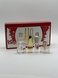 estee lauder fragrance treasures 4-piece mini travel gift set holiday 2022