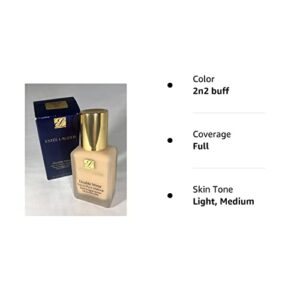 Estee Lauder Double Wear Stay-in-Place Makeup Foundation SPF10, 2N2 Buff, 1 oz