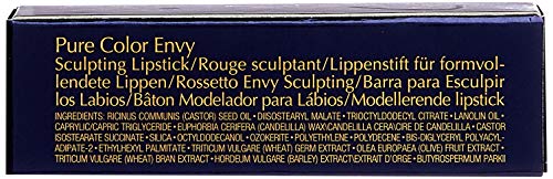 Estee Lauder Women's Pure Color Envy Sculpting Lipstick, 260 Eccentric, 0.12 Ounce