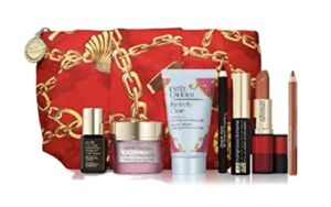 estee lauder 2021 8pcs lift & hydrate system set includes resilience multi-effect creme spf 15, advanced night repair serum (worth over $140!)