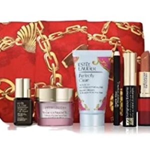 Estee Lauder 2021 8pcs Lift & Hydrate System Set Includes Resilience Multi-Effect Creme SPF 15, Advanced Night Repair Serum (Worth over $140!)