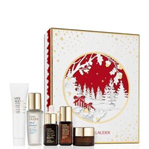 Estee Lauder 5 Piece Nighttime Beauty Sleep Mini Skin Care Set, clear