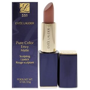 Estee Lauder Pure Color Envy Matte Sculpting Lipstick - 551 Impressionabl Lipstick Women 0.12 oz