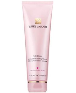 estee lauder soft clean moisture rich foaming cleanser 125ml/4.2oz