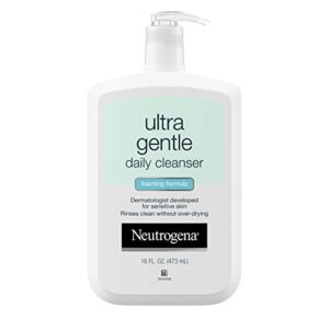 ultra gentle hydrating daily facial cleanser for sensitive skin