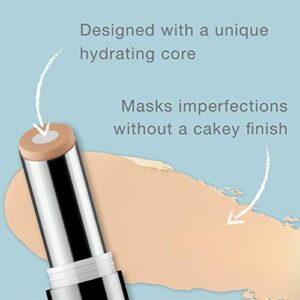 Neutrogena Hydro Boost Hydrating Concealer Stick for Dry Skin, Oil-Free, Lightweight, Non-Greasy and Non-Comedogenic Cover-Up Makeup with Hyaluronic Acid, 30 Light/Medium, 0.12 Oz