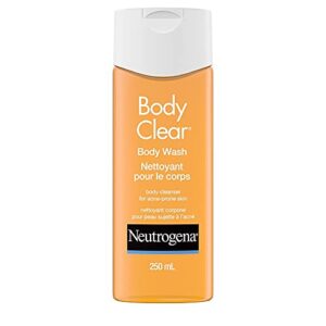 neutrogena body clear body wash for clean, clear skin, 8.5 ounce