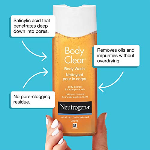 Neutrogena Body Clear Body Wash for Clean, Clear Skin, 8.5 Ounce