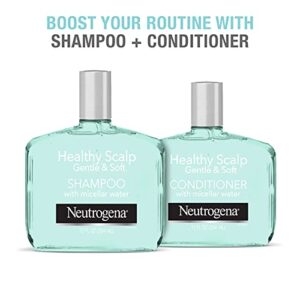 Neutrogena Gentle & Soft Healthy Scalp Conditioner for Sensitive Scalp & Lightweight Moisture, with Micellar Water, pH-Balanced, Paraben & Phthalate-Free, Color-Safe, 12oz