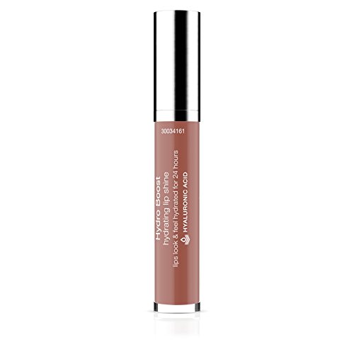 Neutrogena Hydro Boost Moisturizing Lip Gloss, Hydrating Non-Stick and Non-Drying Luminous Tinted Lip Shine with Hyaluronic Acid to Soften and Condition Lips, 27 Almond Nude Color, 0.10 oz