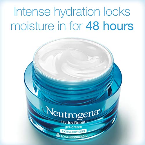 Neutrogena Hydro Boost Water Gel Fragrance-Free Facial Moisturizer, 1.7 fl. oz, & Neutrogena Hydro Boost Hydrating Facial Cleansing Gel with Hyaluronic Acid, 2 oz, Travel Size