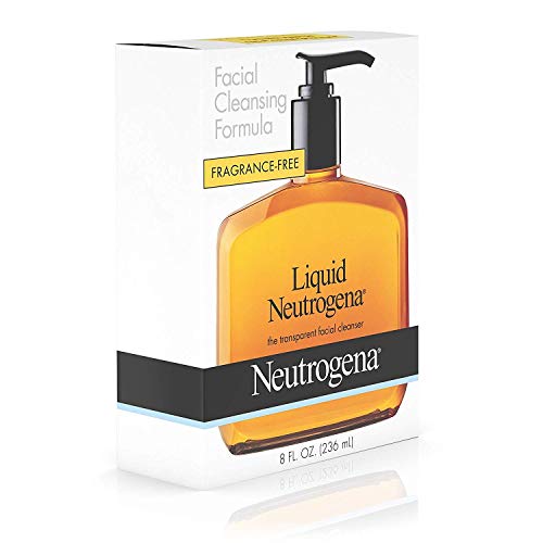 Neutrogena Fragrance Free Liquid Facial Cleansing Formula, 8 Oz (2 Pack)