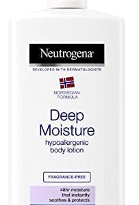 Neutrogena Norwegian Formula Deep Moisture Hypoallergenic Body Lotion For Dry Skin - (13.5oz or 400ml)