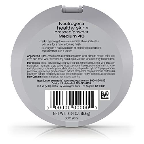 Neutrogena Healthy Skin Pressed Powder, Medium 40