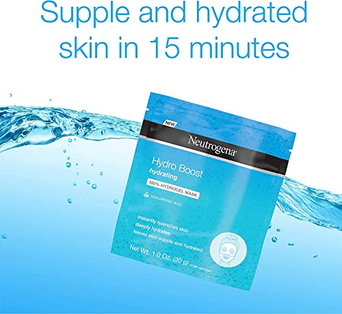 Neutrogena Hydro Boost and Hydrating Hydrogel Mask, 1 Ounce Each (10)