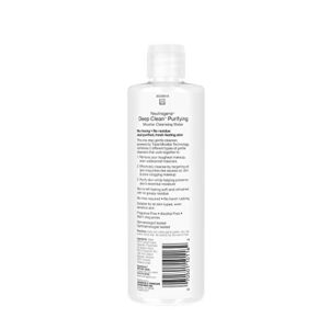 Neutrogena Deep Clean Gentle Purifying Micellar Water and Cleansing Water-Proof Makeup Remover, 11.3 fl. oz