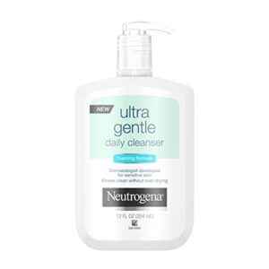 neutrogena ultra gentle daily cleanser, 12 ounce