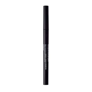 Neutrogena Intense Gel Eyeliner with Antioxidant Vitamin E, Smudge- & Water-Resistant Eyeliner Makeup for Precision Application, Jet Black, 0.004 oz