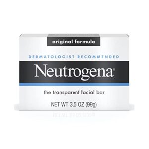 neutrogena the transparent facial bar original formula, 3.50 oz (pack of 12)
